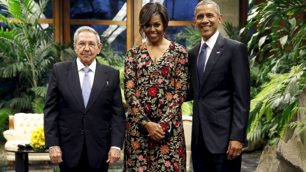 President Obama and First Family Attend State Dinner in Cuba - ABC News