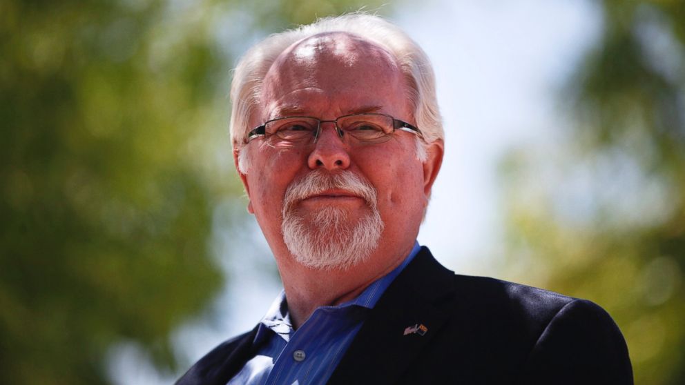 Democrat Ron Barber, former aide to Gabrielle Giffords and currently running for her former post, is seen at a voting center at St. Cyril's Catholic Church in Tucson, Ariz., June 12, 2012.