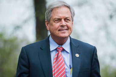 PHOTO: Rep. Ralph Norman leavesthe GOP Conference at the Capitol Hill Club, April 17, 2018.