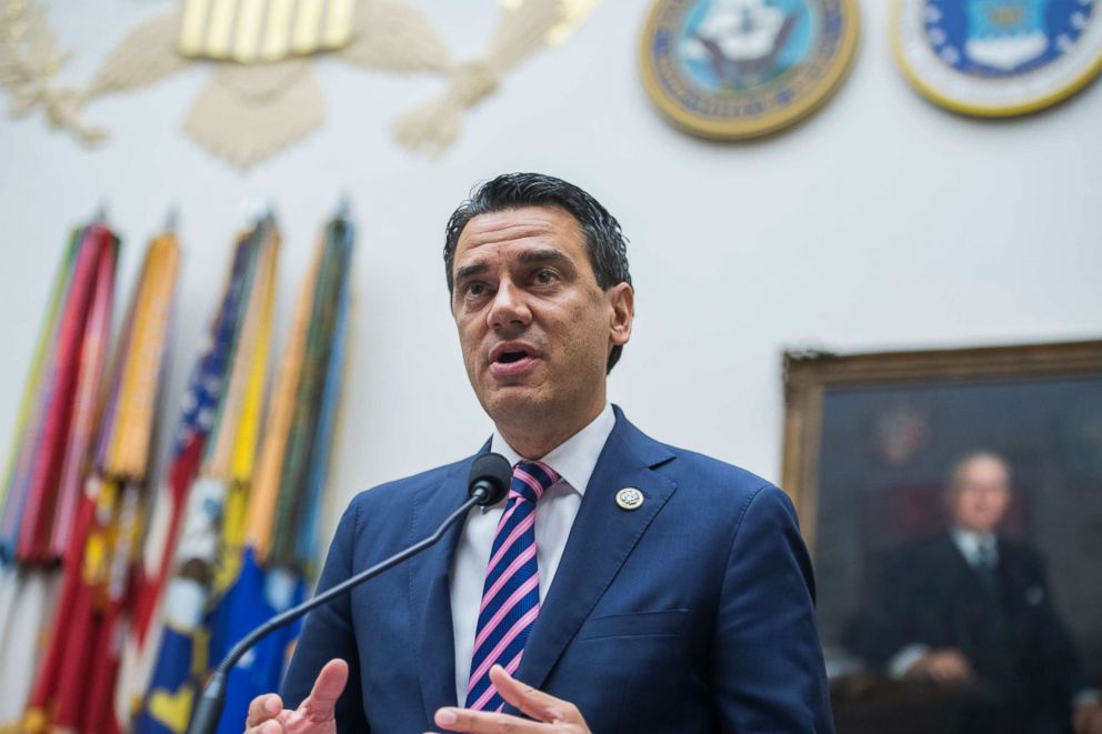 PHOTO: House Appropriations Homeland Security Subcommittee chairman Rep. Kevin Yoder, R-Kan., is seen during a Committee markup of the FY 2019 Homeland Security Appropriations Bill on July 25, 2018, Washington.