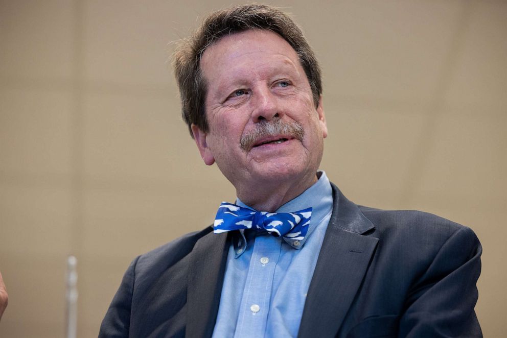PHOTO: FDA Commissioner Dr. Robert Califf speaks at an event celebrating hearing aids being available over the counter at a Walgreens, Oct. 19, 2022, in Washington, D.C.