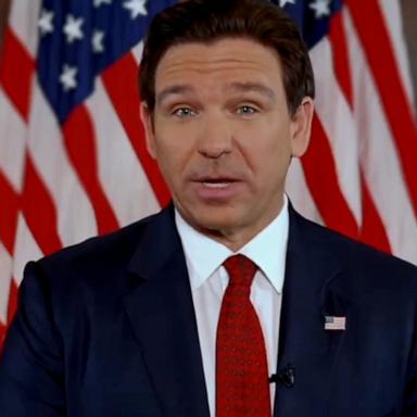 Florida Gov. Ron DeSantis made the announcement with less than 48 hours until voting in New Hampshire's primary.