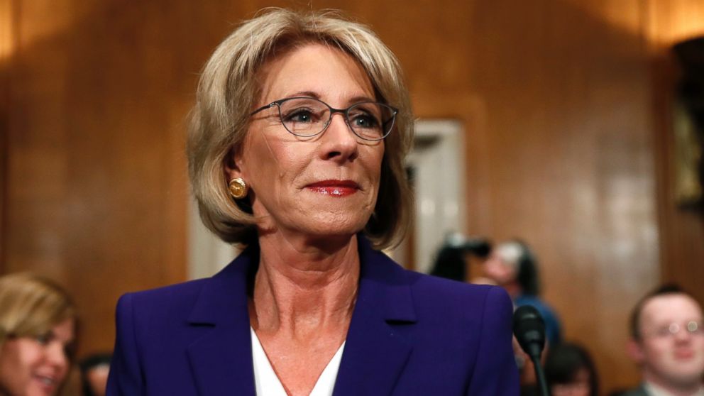 Senate Democrats Begin 24-Hour Protests Against Trump's Education ...