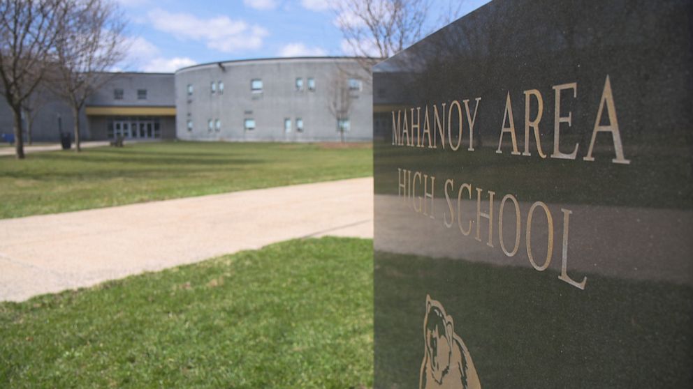 PHOTO: Mahanoy Area School District in Mahanoy City, Penn., is asking the US Supreme Court to reverse a lower court decision prohibiting schools from enforcing conduct rules for off-campus student speech.