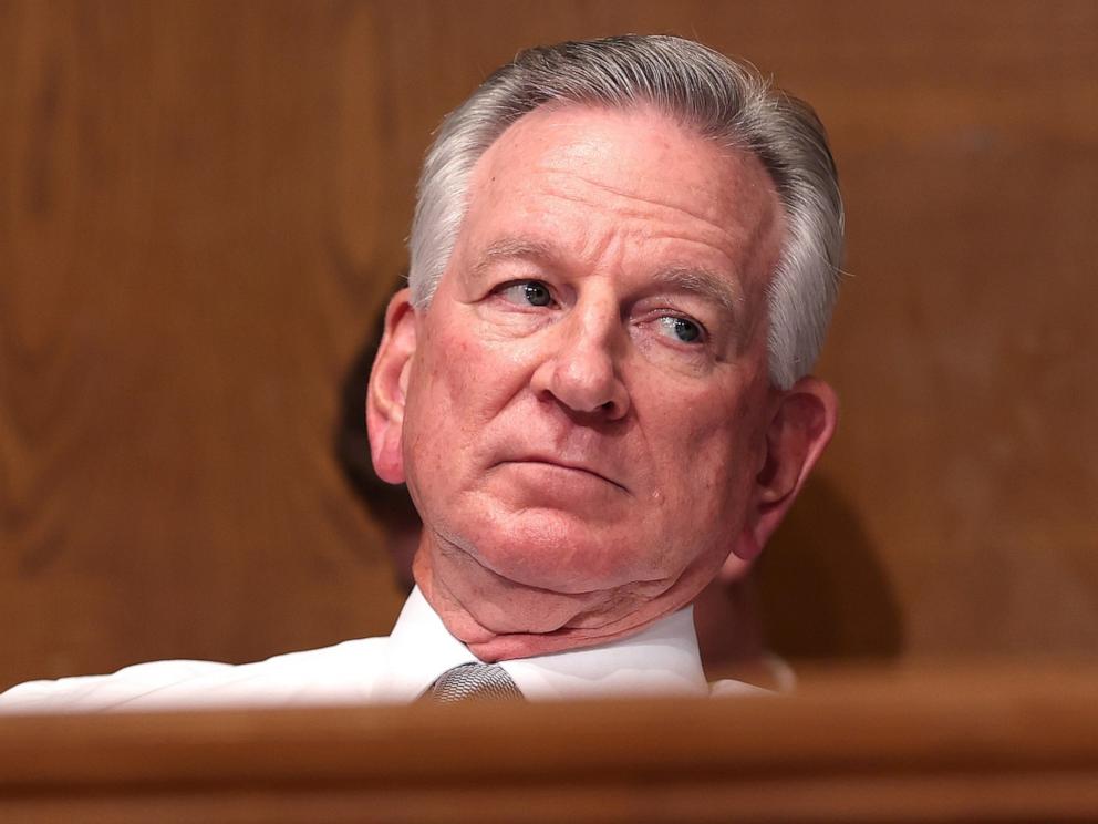 PHOTO: Sen. Tommy Tuberville participates in a Senate Health, Education, Labor and Pensions Committee hearing, Nov. 14, 2023 in Washington.