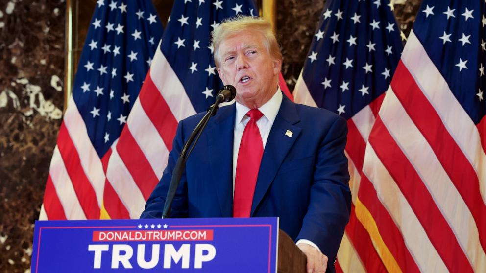 PHOTO: Former U.S. President Donald Trump holds a press conference following the verdict in his hush-money trial at Trump Tower on May 31, 2024 in New York City. 