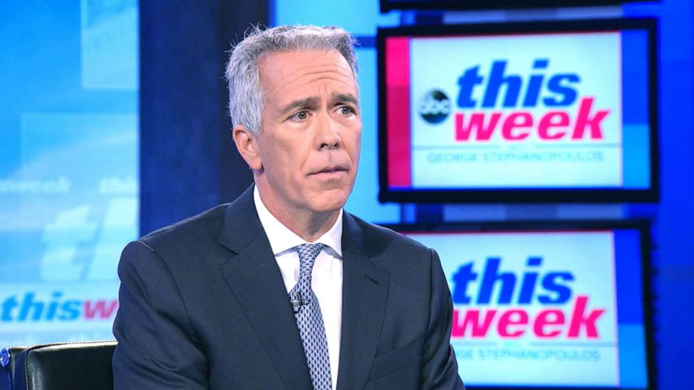 PHOTO: Former Congressmen Joe Walsh announces Republican presidential primary challenge against President Trump on ABC's "This Week," Aug. 25, 2019. 