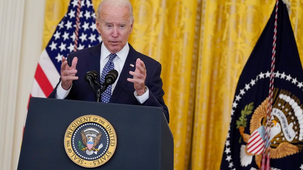 AP FACT CHECK: Biden overstates UAW support of electric cars