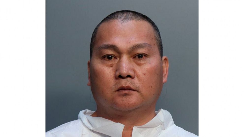 This photo provided by the Miami-Dade Corrections & Rehabilitation Department shows Wu Chen. Wu Chen, also known as Chen Wu wanted in the shooting deaths of four people and wounding of a fifth at an Oklahoma marijuana farm has been extradited back to