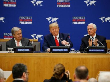 Trump condemns religious persecution amid refugee squeeze