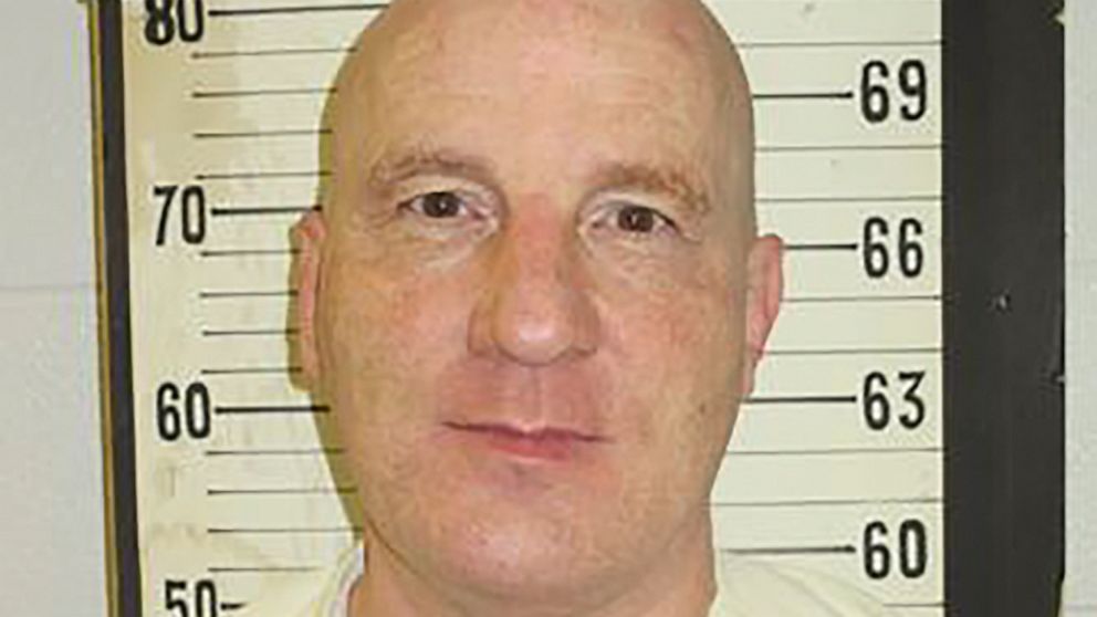 This photo provided by the Tennessee Department of Correction shows death row inmate Henry Hodges. Hodges cut off his own penis in a prison cell after slitting his wrists and asking to be put on suicide watch, his attorney Kelley Henry said on Thursd