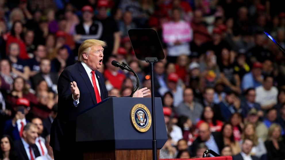 At Michigan rally, Trump accuses Dems of 'poisoning' country with Mueller  probe - Roll Call