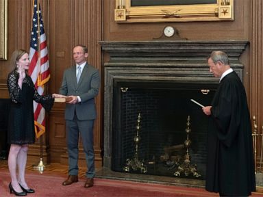 Barrett to join Supreme Court arguments for the first time