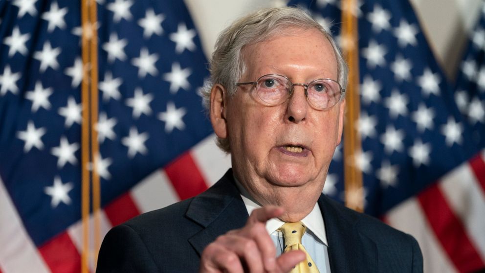 Mcconnell Clashes With Mcgrath Over 9 11 Comments Abc News