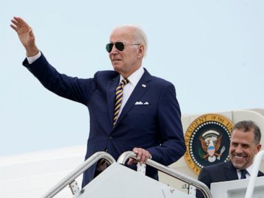 Biden begins summer vacation with family in South Carolina