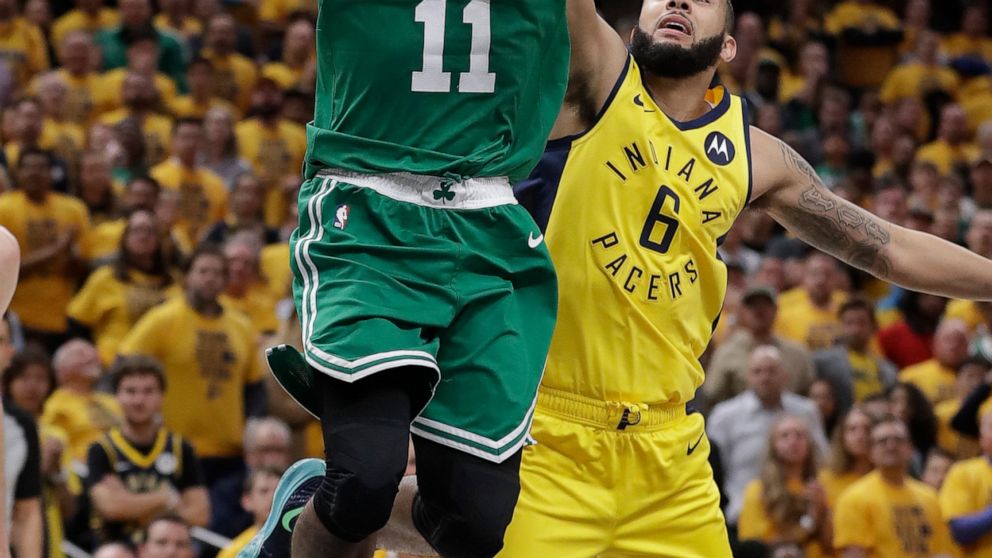 The Latest: AP source: Irving joining 
