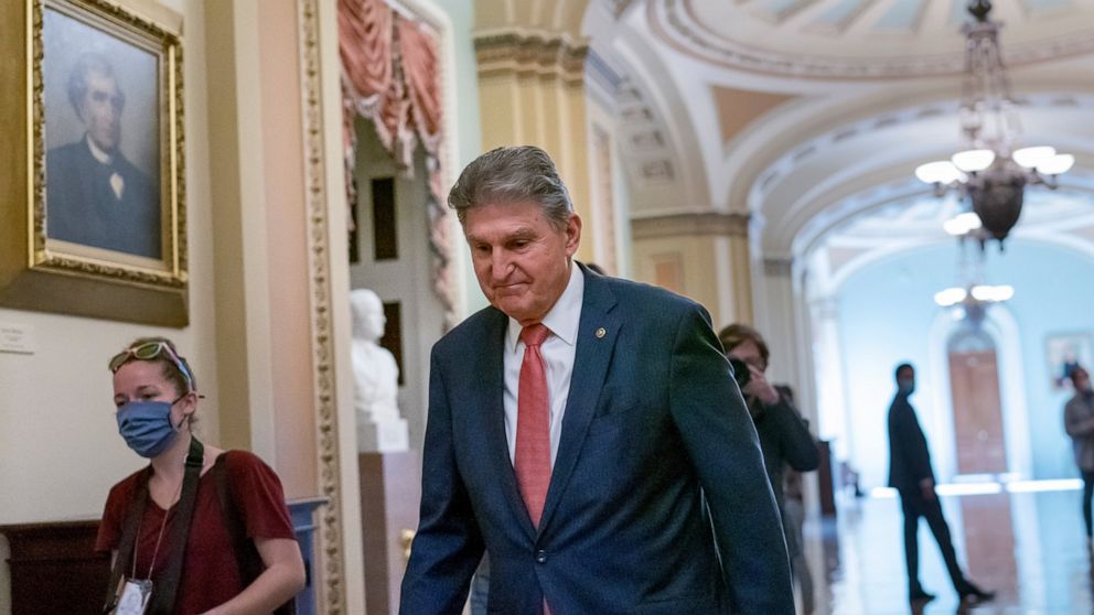 Manchin upends Biden's agenda, won't back $2 trillion bill