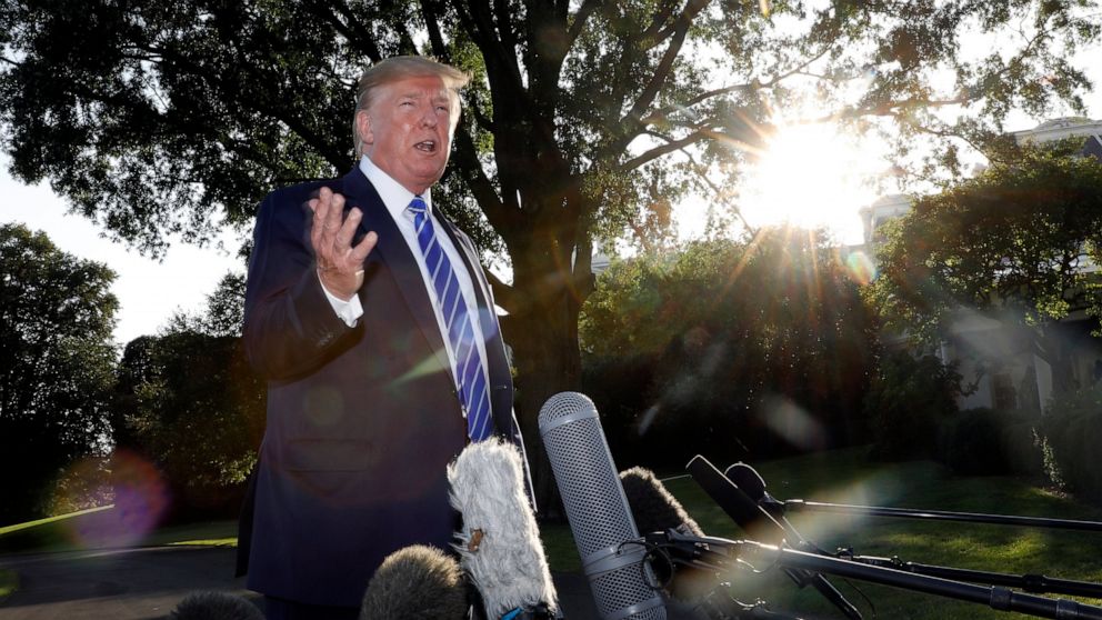 Trump Says He Had The Right To Tweet Iran Satellite Photo Abc News