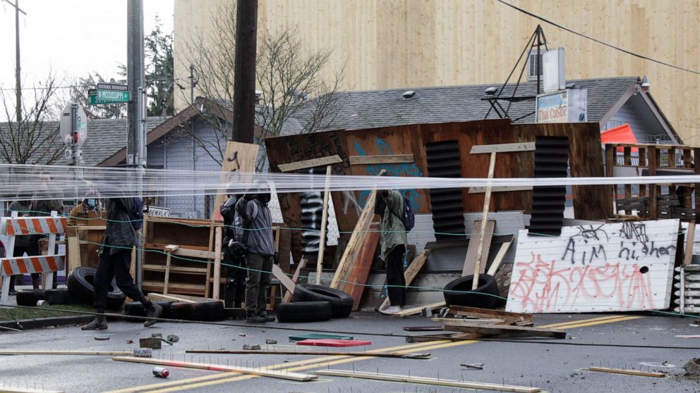  Large Oregon eviction protest stretches into 3rd day