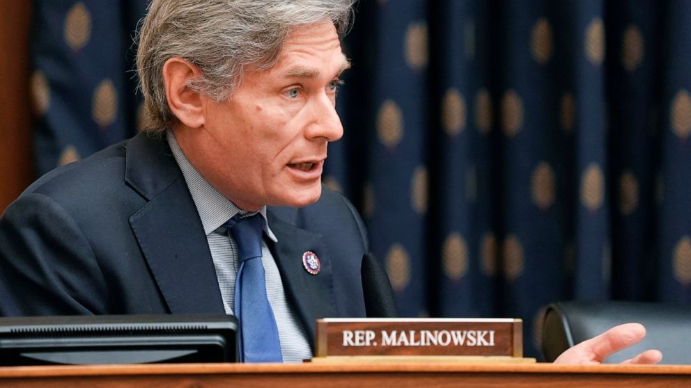 FILE - In this March 10, 2021, file photo, Rep. Tom Malinowski, D-N.J., speaks during a hearing on Capitol Hill in Washington. Malinowski has scolded those looking to capitalize on the once-in-a-century pandemic.  But the two term Democrat is not hee