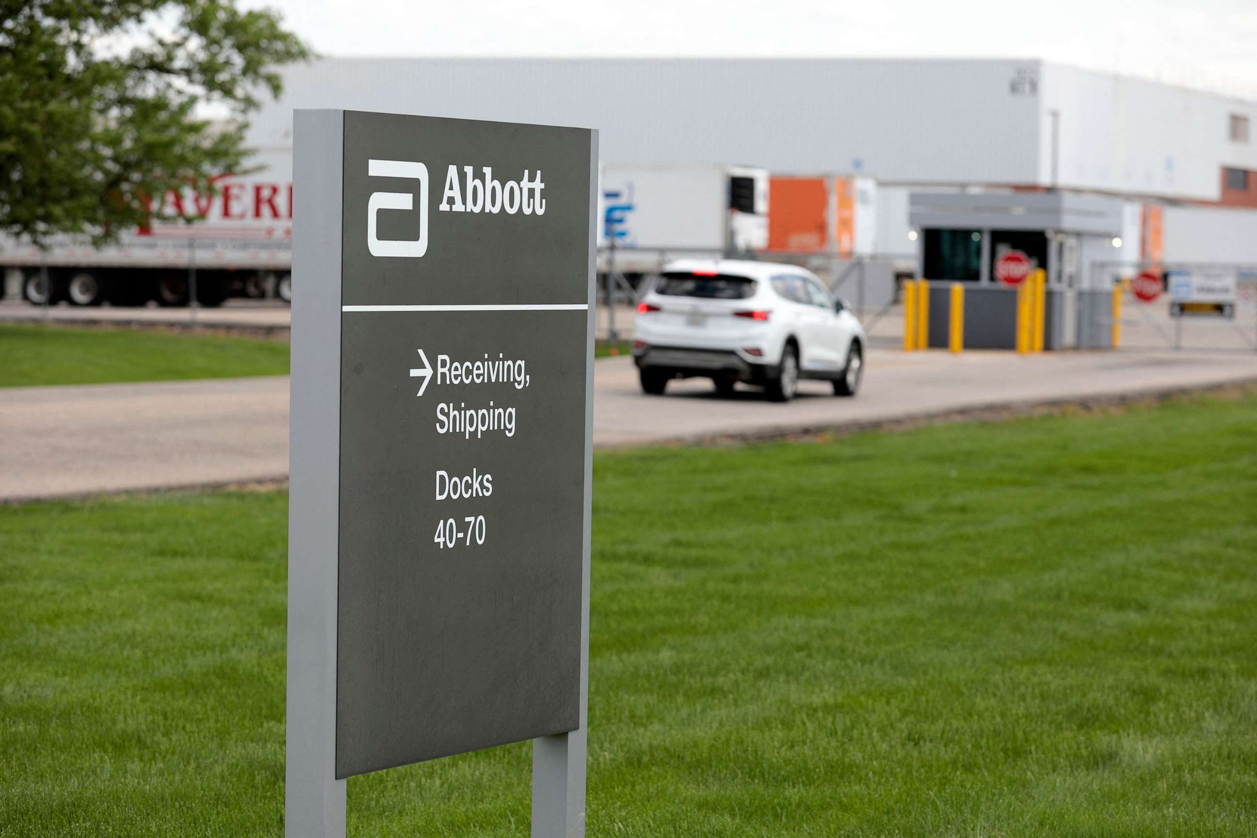 PHOTO: The Abbott manufacturing facility is shown in Sturgis, Michigan, on May 13, 2022.