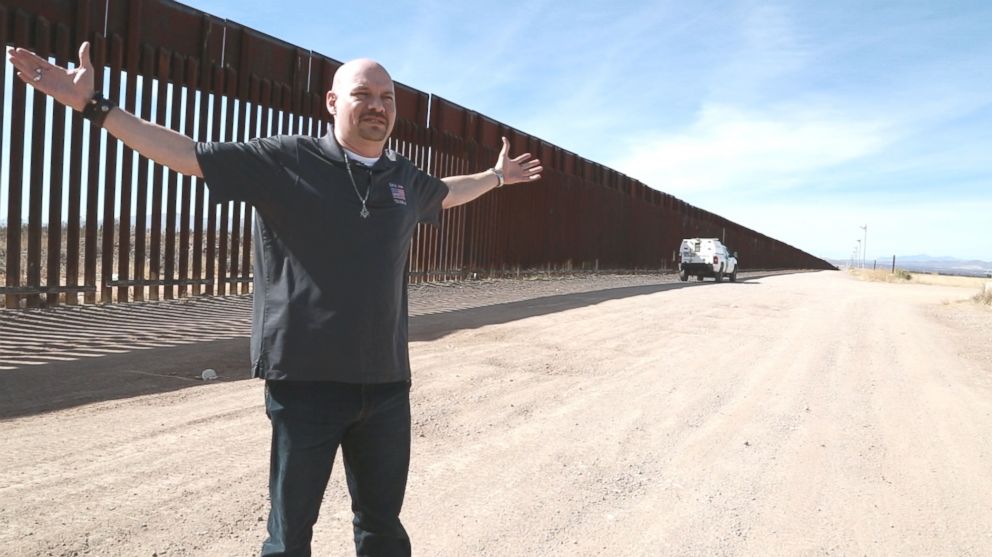 PHOTO: Art Del Cueto is a Douglas native who works as a border patrol agent. His union "spearheaded" the Border Patrol endorsement of Donald Trump. 