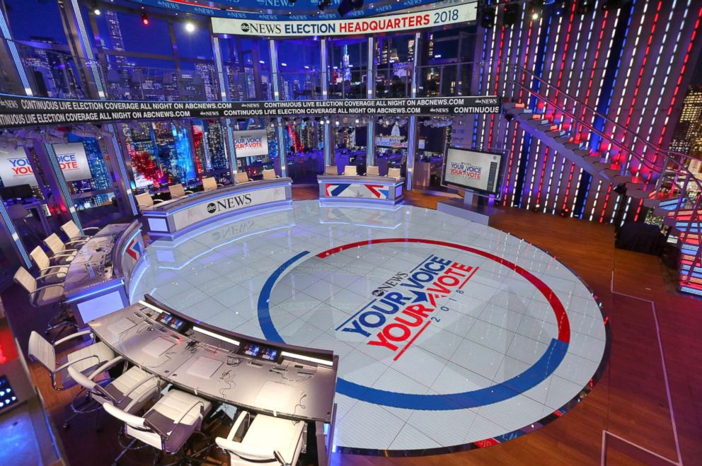 Behind The Scenes On Election Day 360 Degree Video Of The Abc News Election Set And Ar Experience Abc News