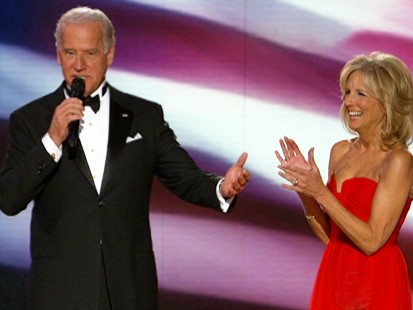 VIDEO: Joe Biden dances with Dr. Jill Biden at the inaugural ball.