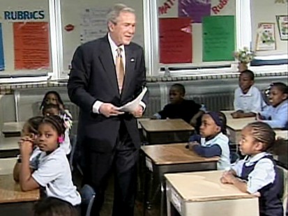 VIDEO: President Bush talks to kids in Philadelphia.