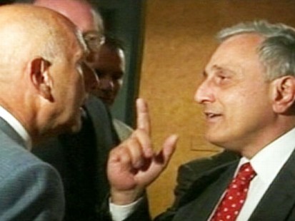 VIDEO: Carl Paladino accuses reporter of favoring his rival in the N.Y. governor race.