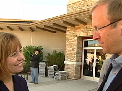 Video: Jonathan Karl talks to NV Senate Candidate Sharron Angle on ?Top Line."