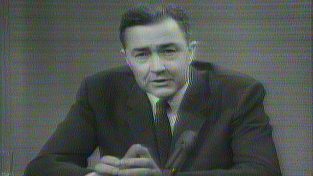 Video Sen. Eugene McCarthy on the 'Death of a Great Man' - ABC News