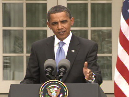 Video of Barack Obama talking about Iranian elections.