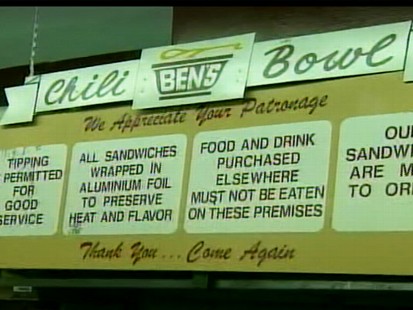 Video of National Census Day at Bens Chili Bowl.
