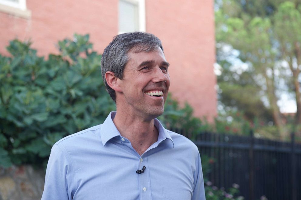 2020 Democratic presidential candidate Beto O'Rourke outside his home in El Paso, Texas, for "Nightline."