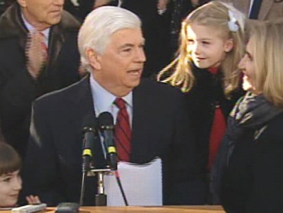 Video of Senator Chris Dodd saying he will not run for Congress in 2010.