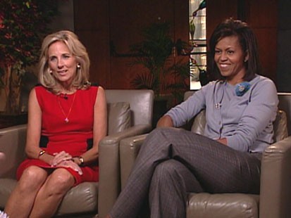 Jill Biden, Michelle Obama