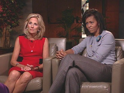 Jill Biden, Michelle Obama