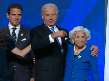 Video of Vice President Joe Biden at the DNC talking about his mother.