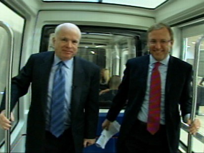Video of Senator John McCain on the Subway Series with Jonathan Karl.