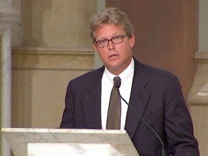 VIDEO: The late Senators son says he has never been prouder to share his fathers name