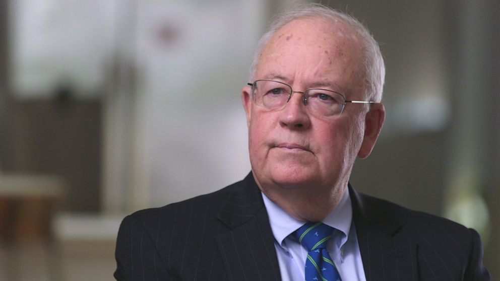 PHOTO: Ken Starr is seen here during a 2018 interview with ABC News.