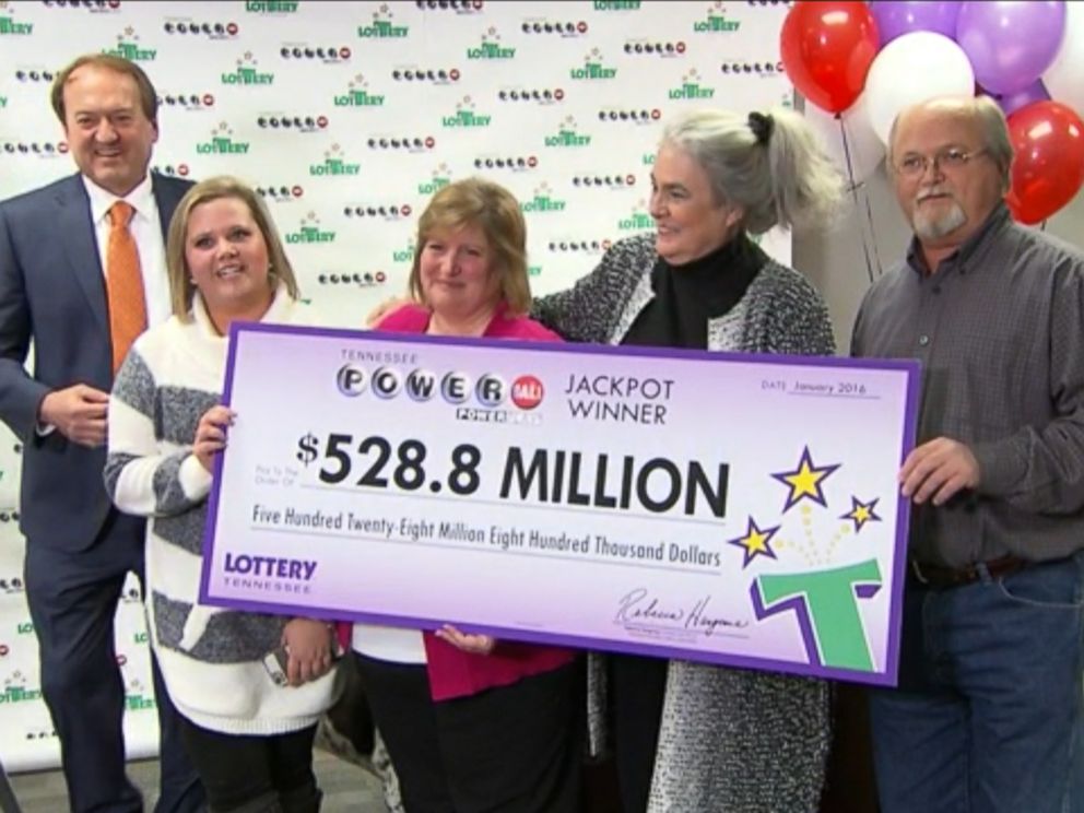 First Powerball Lottery Jackpot Winners Claim Prize ABC News