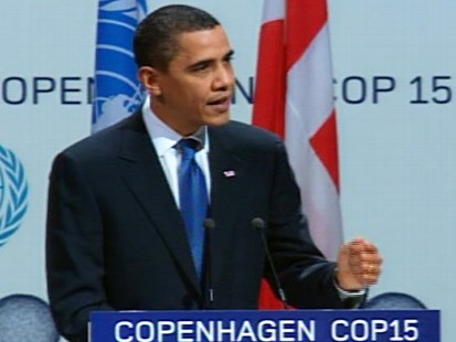 Video of President Barack Obama in Copengagen.