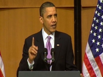 Video of President Barack Obama signing student loan overhaul legislation.