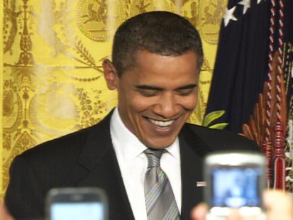 ABC News video of LGBT reception at White House.