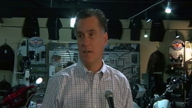 VIDEO: Mitt Romney Defends Time at Bain, Jobs Record