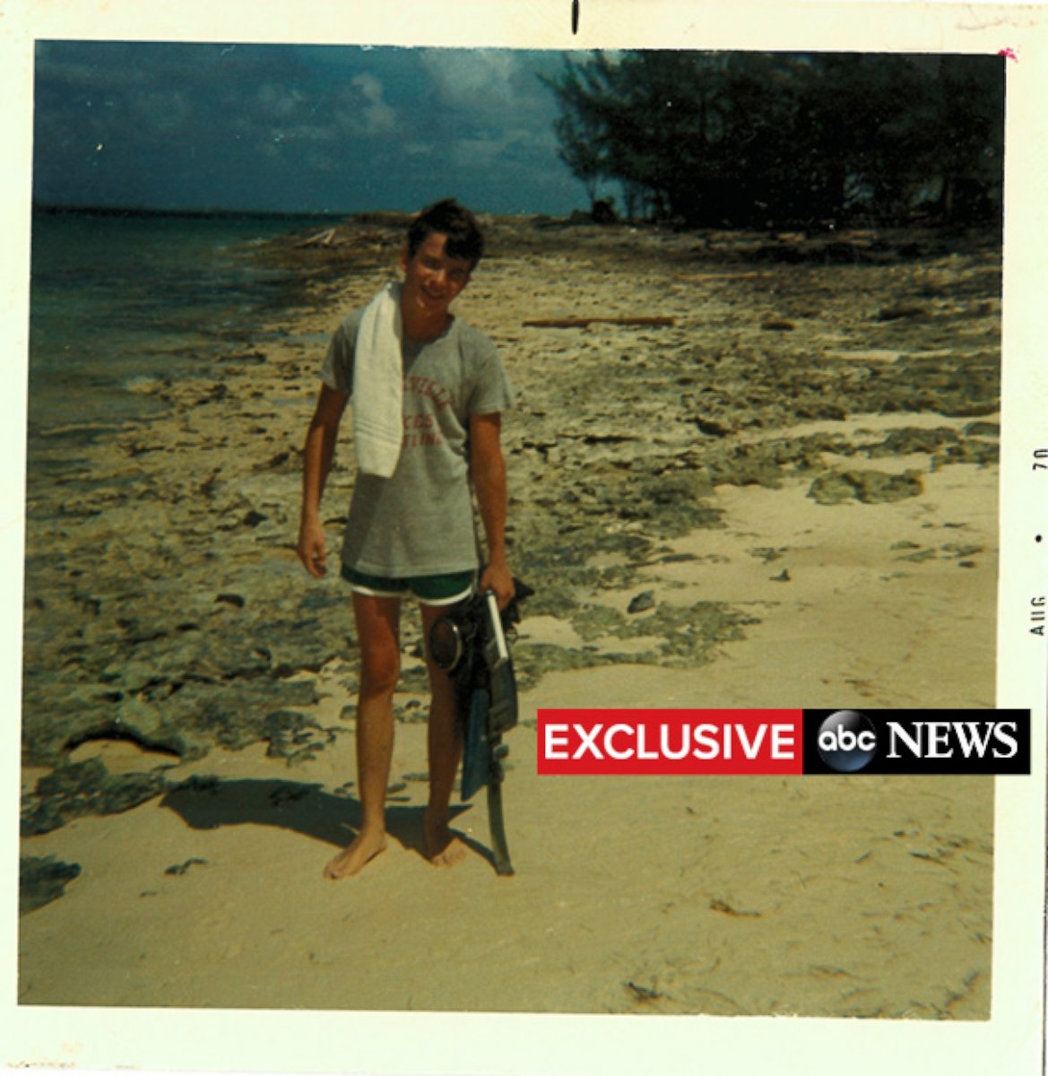 PHOTO: Steve Reinboldt seen here on the beaches of the Bahamas.