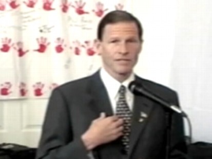 VIDEO: Richard Blumenthal denies report that he misstated his service in Vietnam.