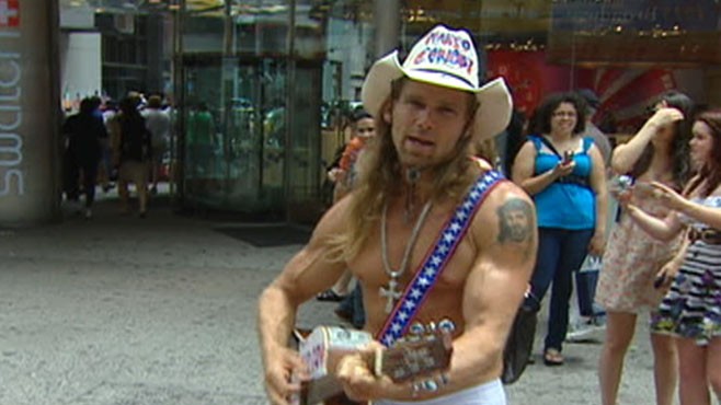 The Naked Cowboy in Times Square: It all started with Playgirl
